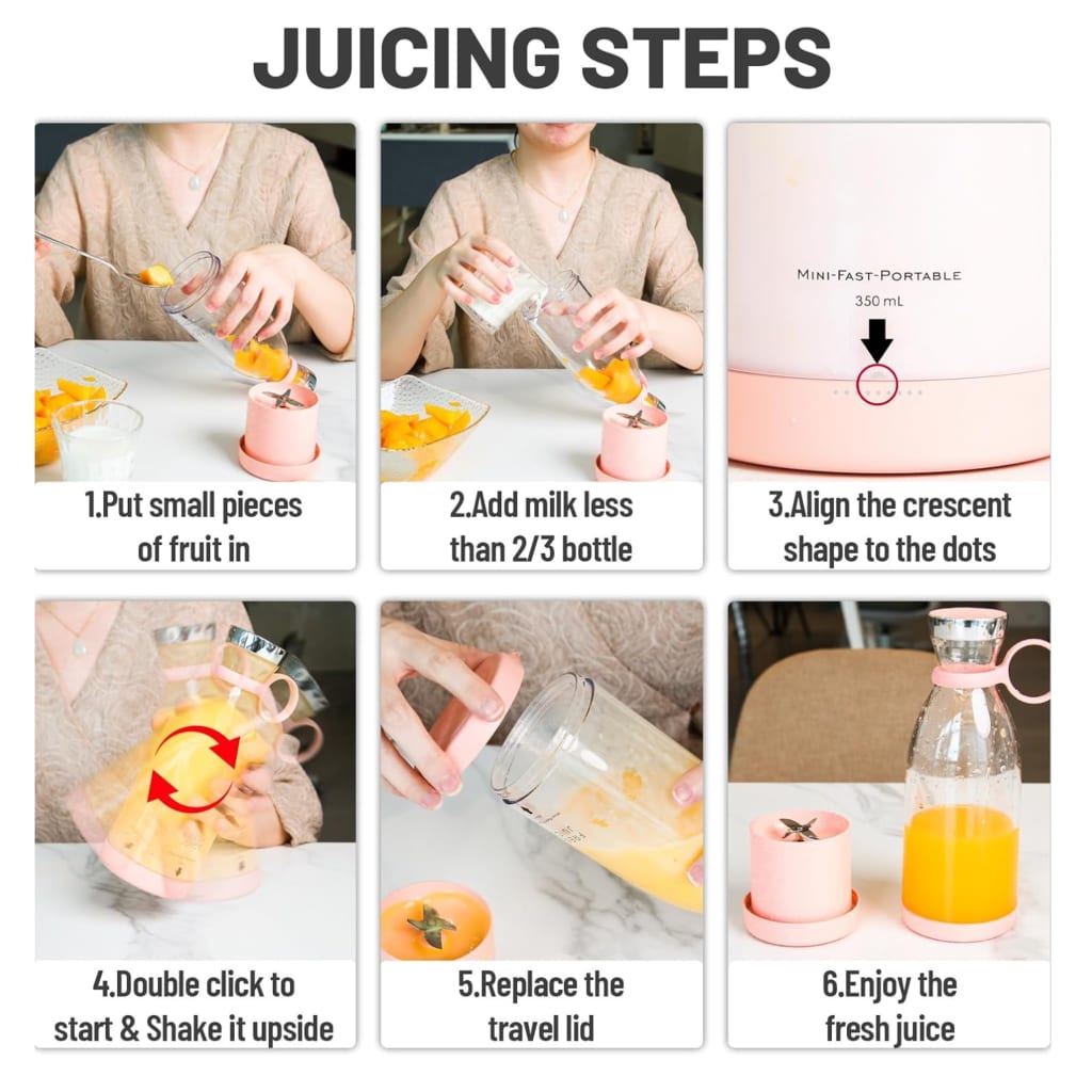 LushBlend™ Portable Smoothie Maker