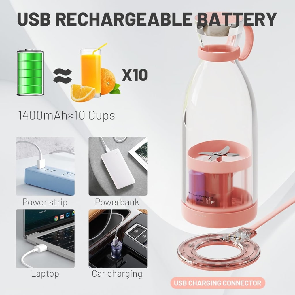 LushBlend™ Portable Smoothie Maker