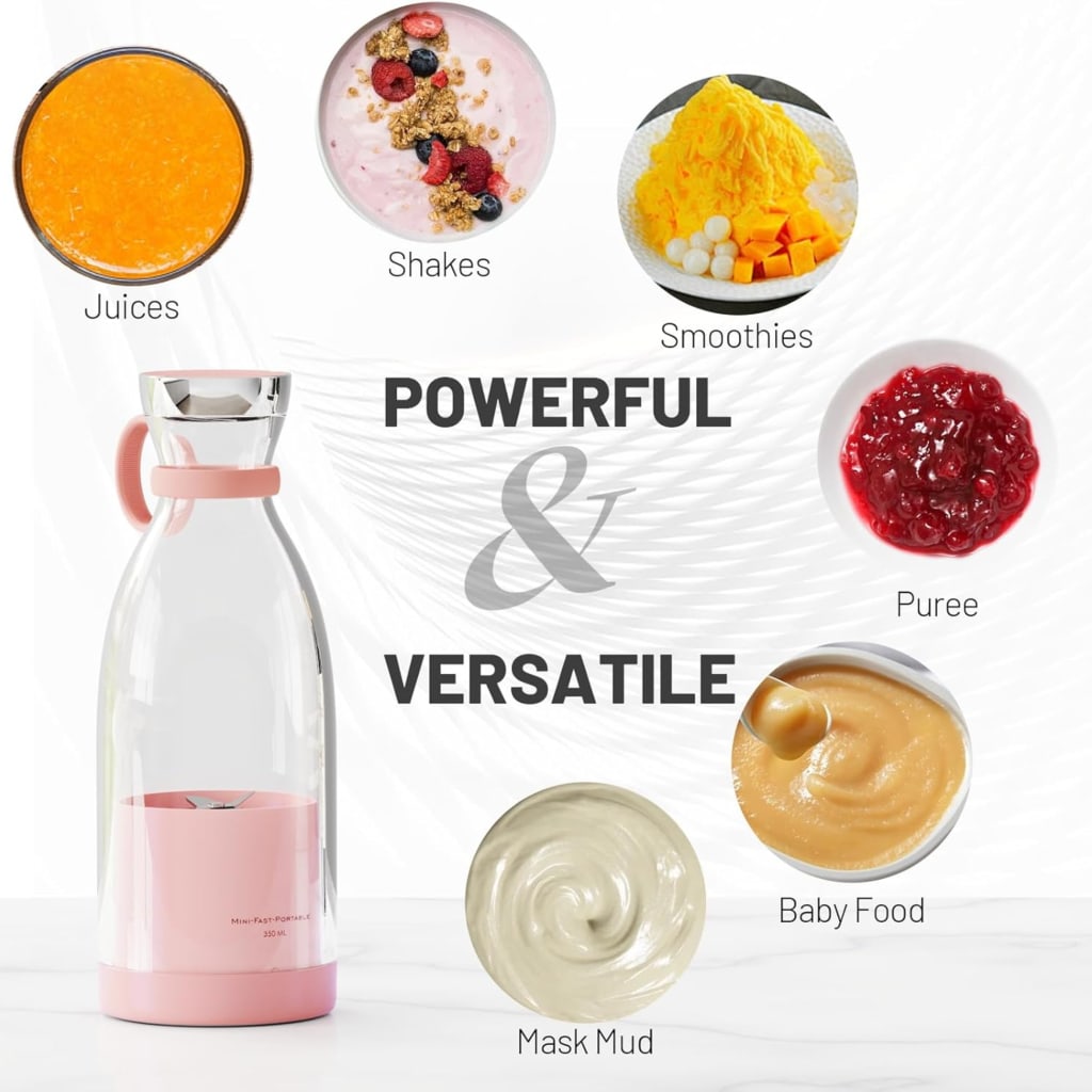 LushBlend™ Portable Smoothie Maker